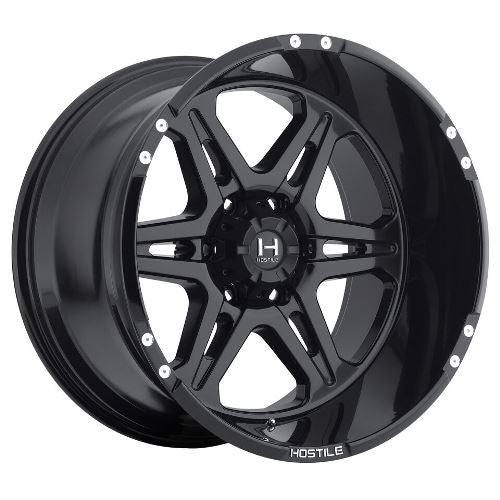 20x9 Hostile H102 Havoc Asphalt (Satin Black) Wheel 6x135 (10mm)