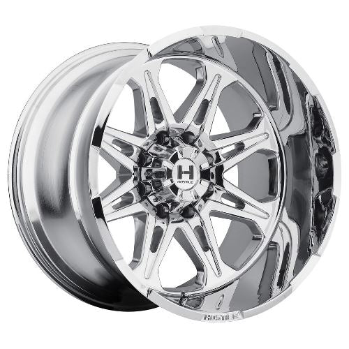 20x9 Hostile H102 Havoc Armor Plated (Chrome) Wheel 8x6.5 (10mm)
