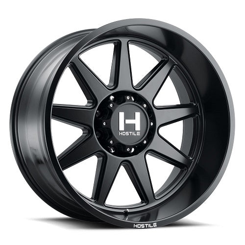 20x12 Hostile H121 Omega Asphalt (Satin Black) Wheel 6x135 (-44mm)