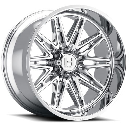 22x12 Hostile H126 Maniac Armor Plated (Chrome) Wheel 6x135 (-44mm)