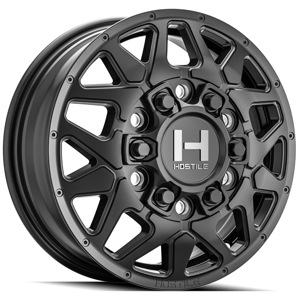 16x6 Hostile H136 Roam Van Satin Black 20-UP FORD TRANSIT AWD Wheel 6x180 (84mm)
