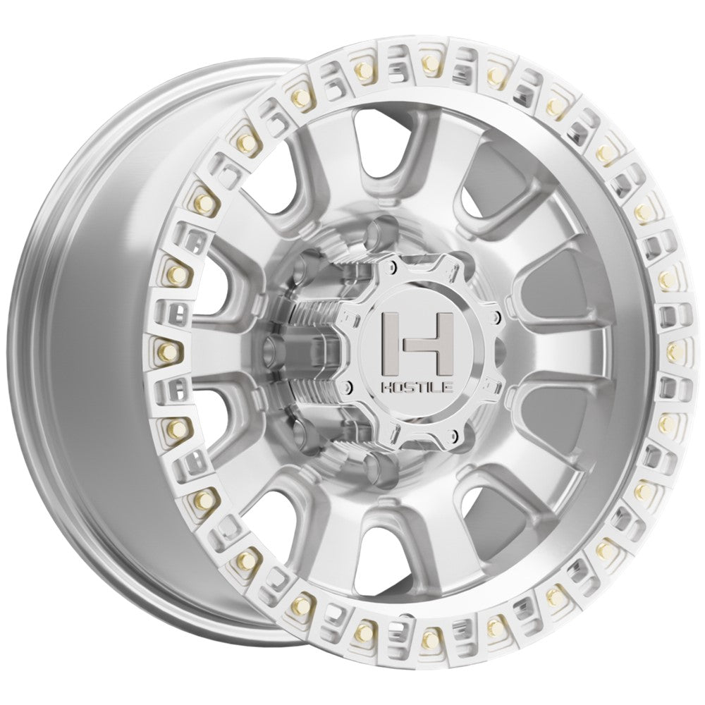 20x9 Hostile H138 Crawler Machined Wheel 8x6.5 (12mm)