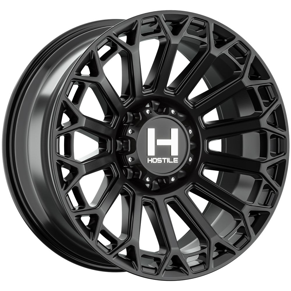 20x9 Hostile H142 Warrior Asphalt (Satin Black) Wheel 8x180 (0mm)