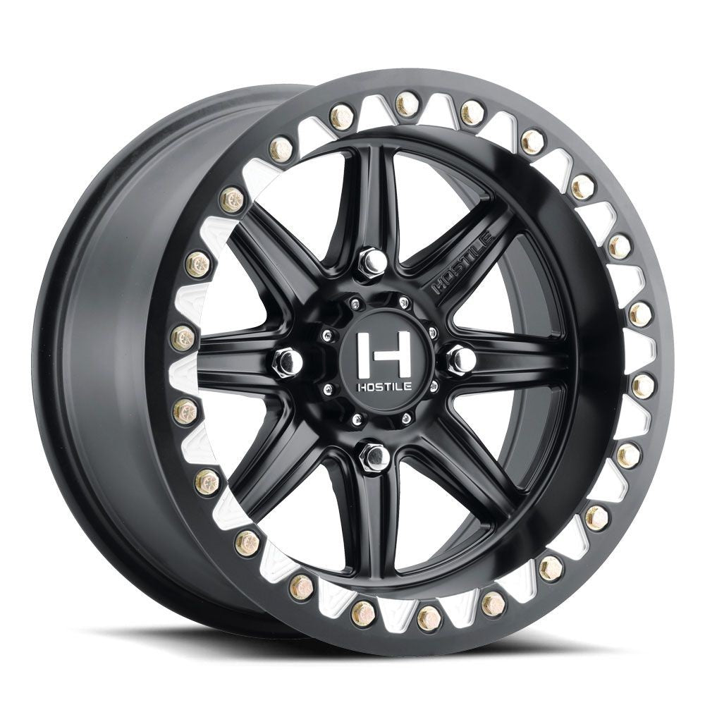 15x10 Hostile UTV H309 Alpha UTV Asphalt (Black) BEADLOCK Wheel 4x156 (0mm)