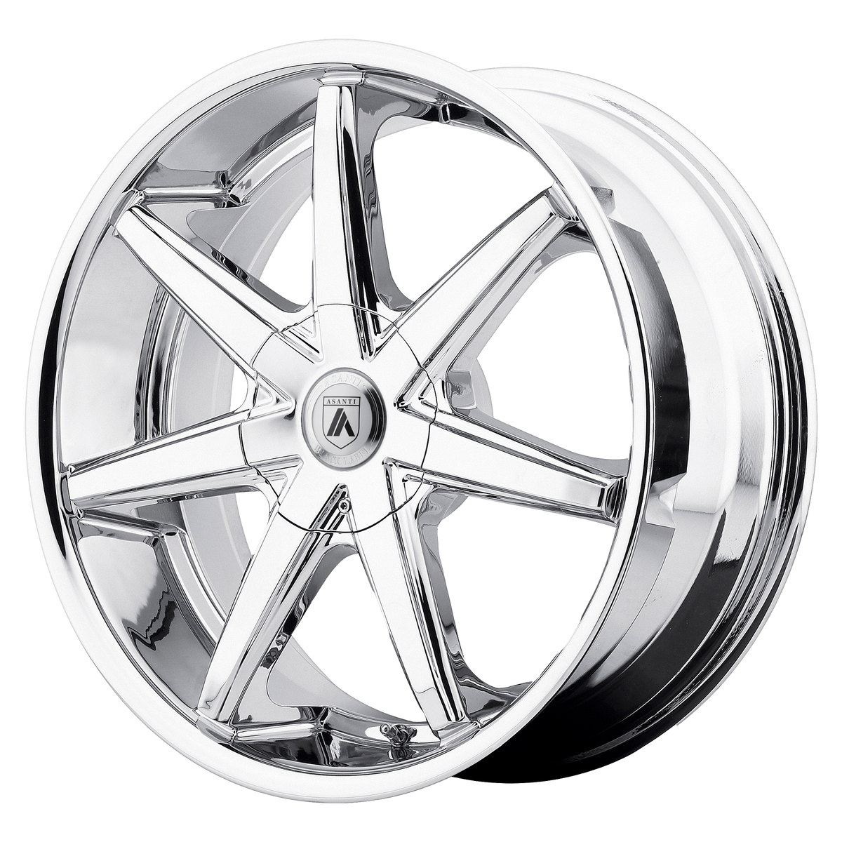 20x10 Asanti Black ABL-09 Chrome Wheel Blank (Blank)