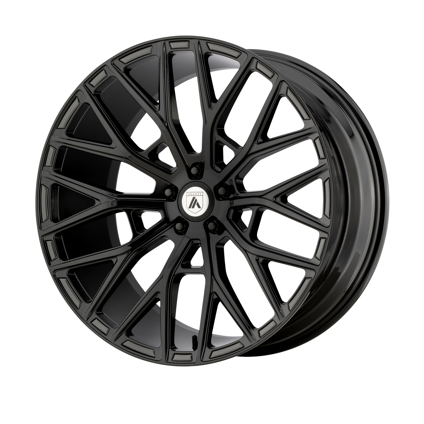 20x9 Asanti Black ABL-21 LEO Gloss Black Wheel 5x112 (35mm)