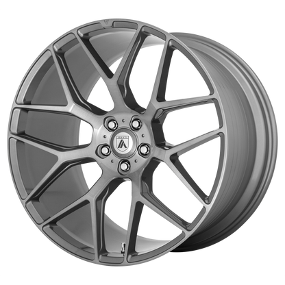 22x10.5 Asanti Black ABL-27 Dynasty Titanium Brushed Wheel 5x130 (25mm)