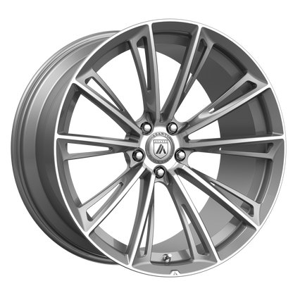 22x9.5 Asanti Black ABL30 CORONA TRUCK Titanium Brushed Wheel 6x120 (30mm)