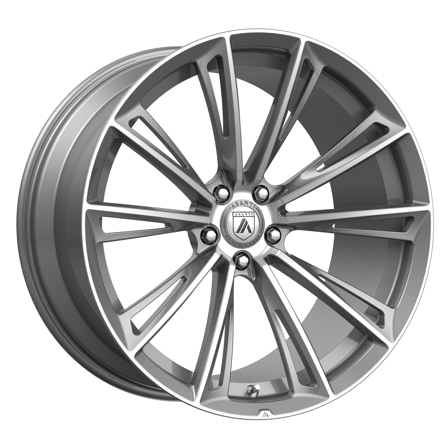 20x10.5 Asanti Black ABL30 CORONA TRUCK Titanium Brushed Wheel 5x112 (38mm)