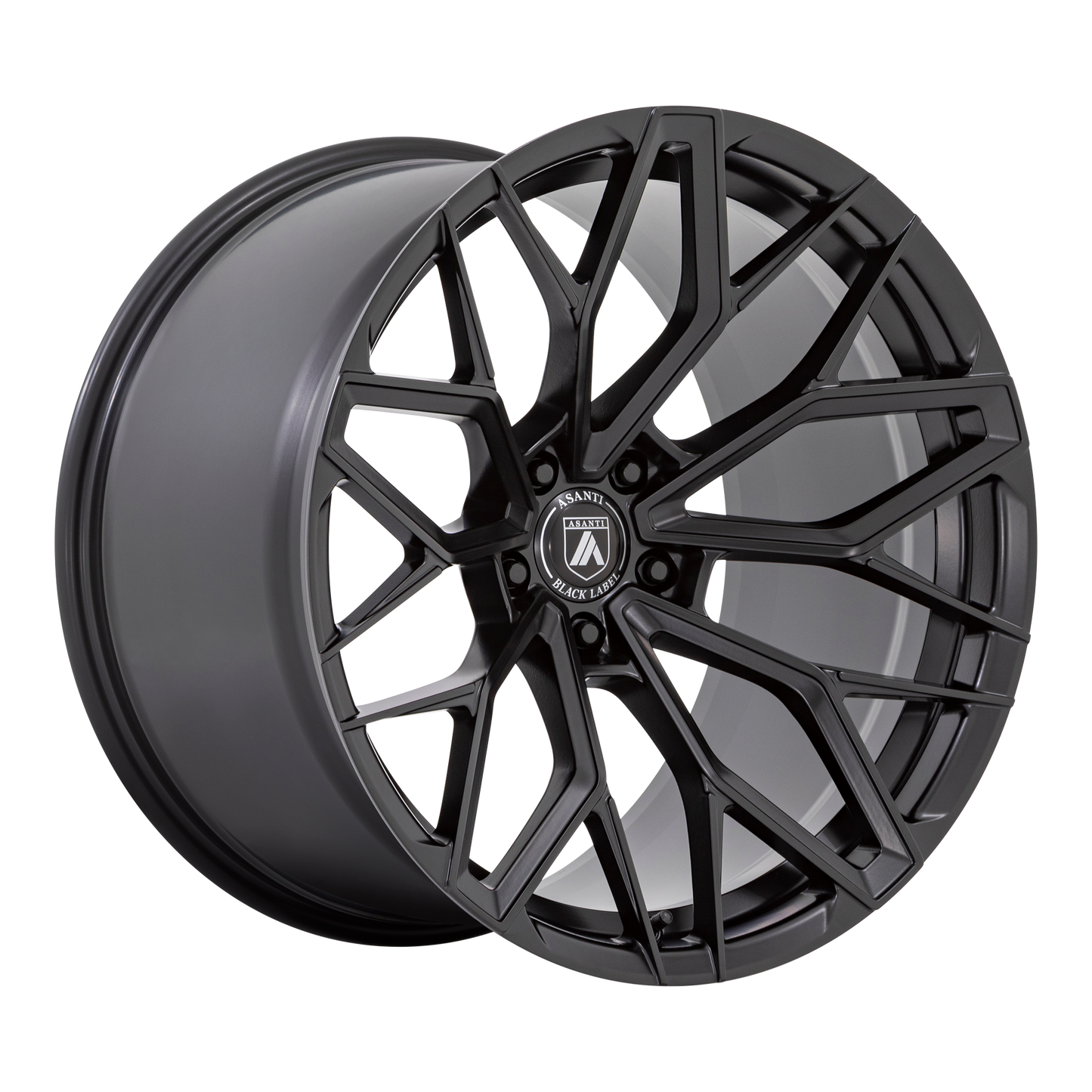 22x9 Asanti Black AB039 Mogul 5 Satin Black Wheel 5x120 (27mm)