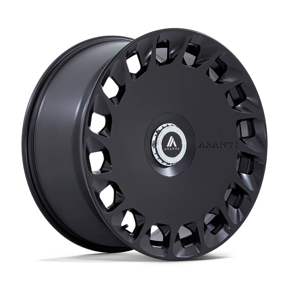 24x10 Asanti Black ABL-45 Aristocrat Matte Black Wheel 5x120 (35mm)