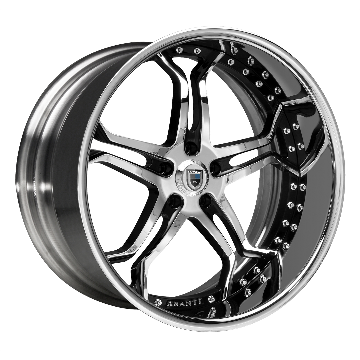 AF173 2PC 22X10 5X112 +30 BRUSHED
