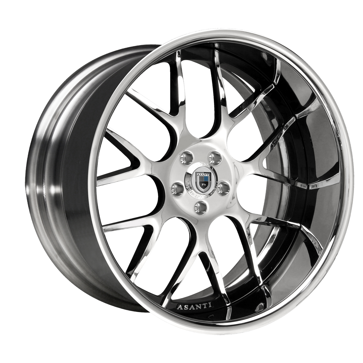 AF174 2PC 22X9 5X112 +24 G-BLACK