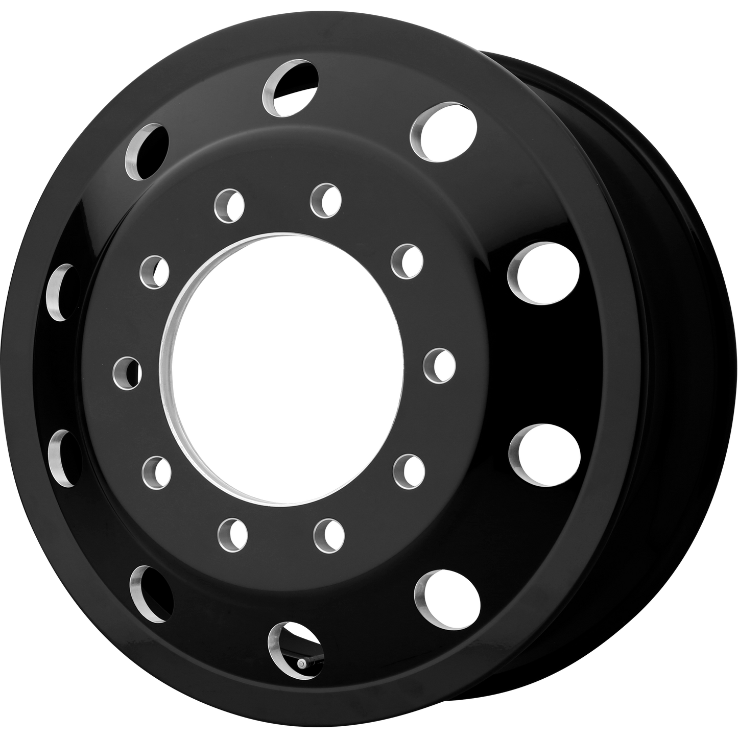 AO405 22.5X9 10X11.25 GBLK MILL FR/RR IN