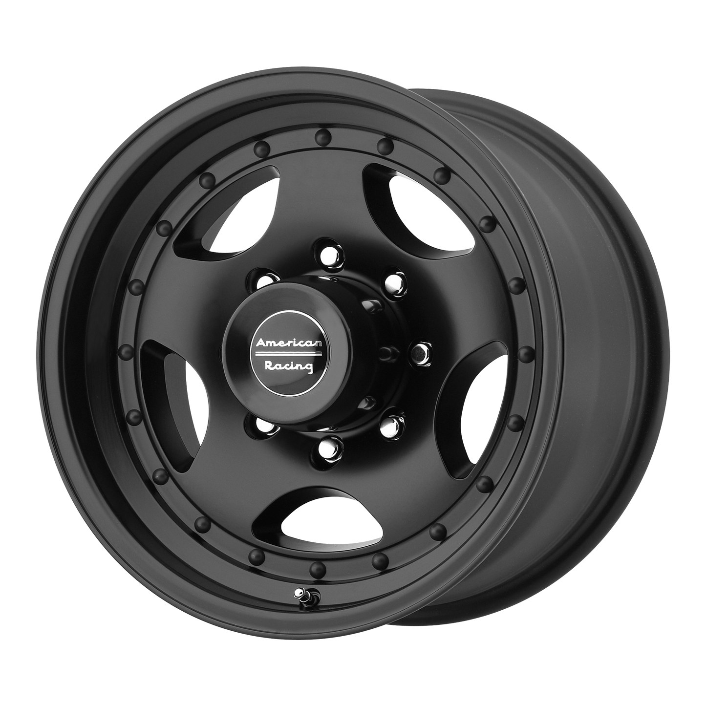 15x10 American Racing AR23 Satin Black Wheel 5x5 (-44mm)