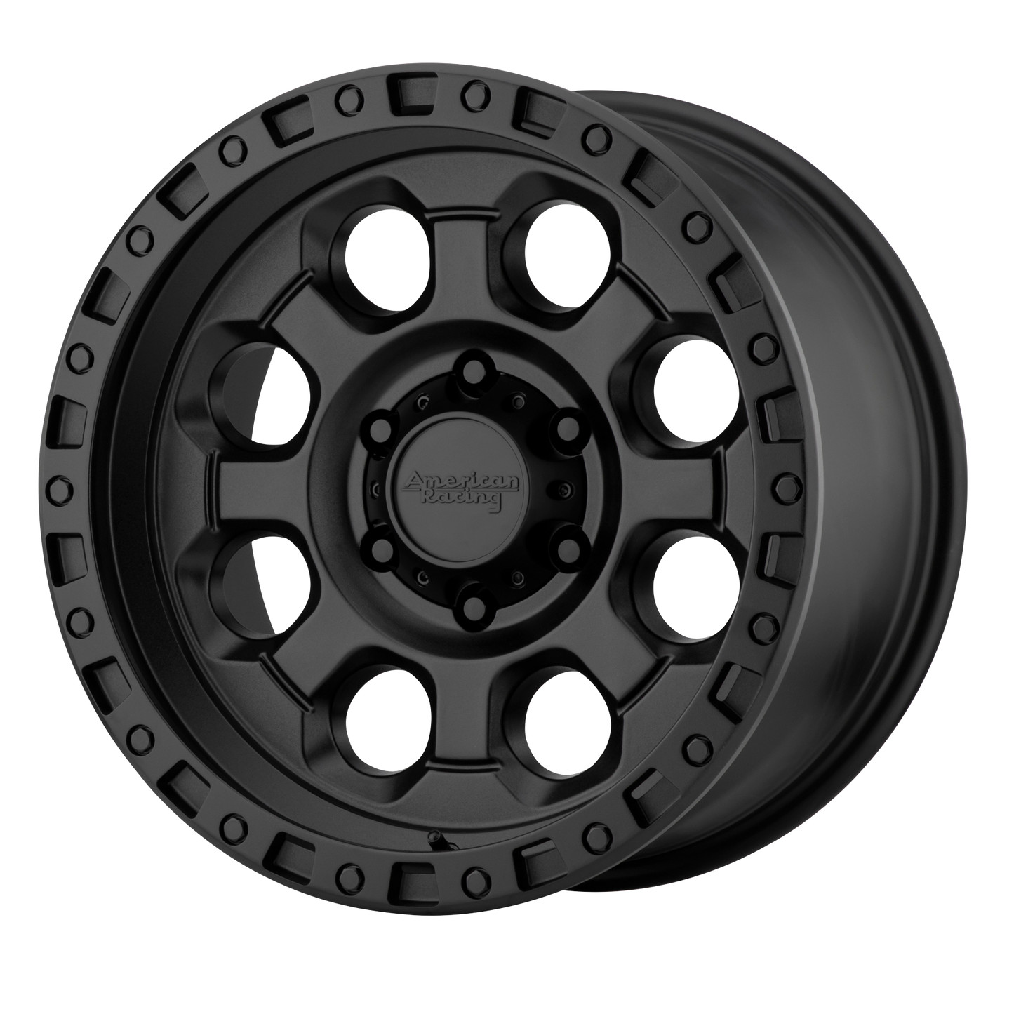 18x9 American Racing AR201 Cast Iron Black Wheel 5x5.5 (0mm)