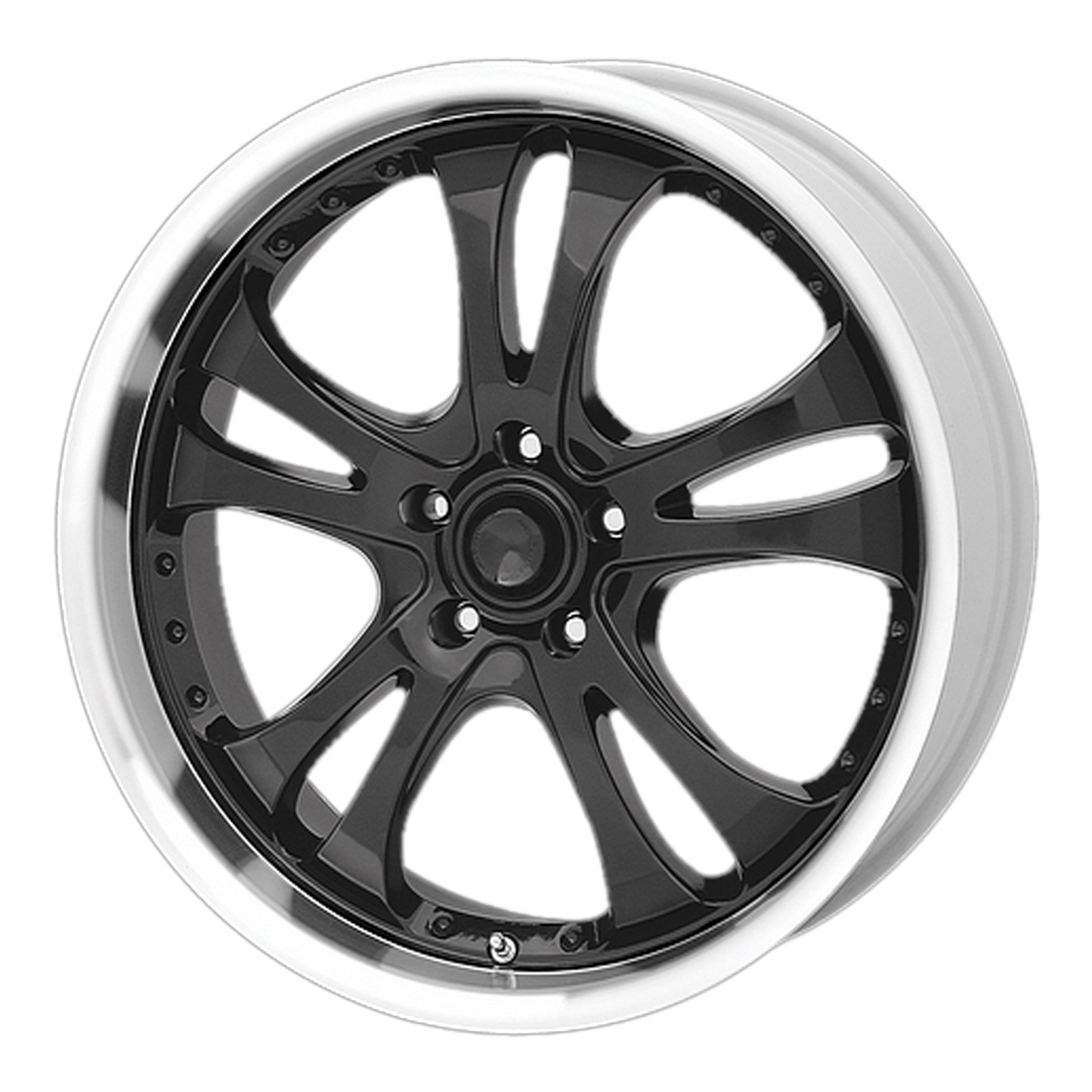17x7.5 American Racing AR393 Gloss Black Wheel 5x110 (45mm)
