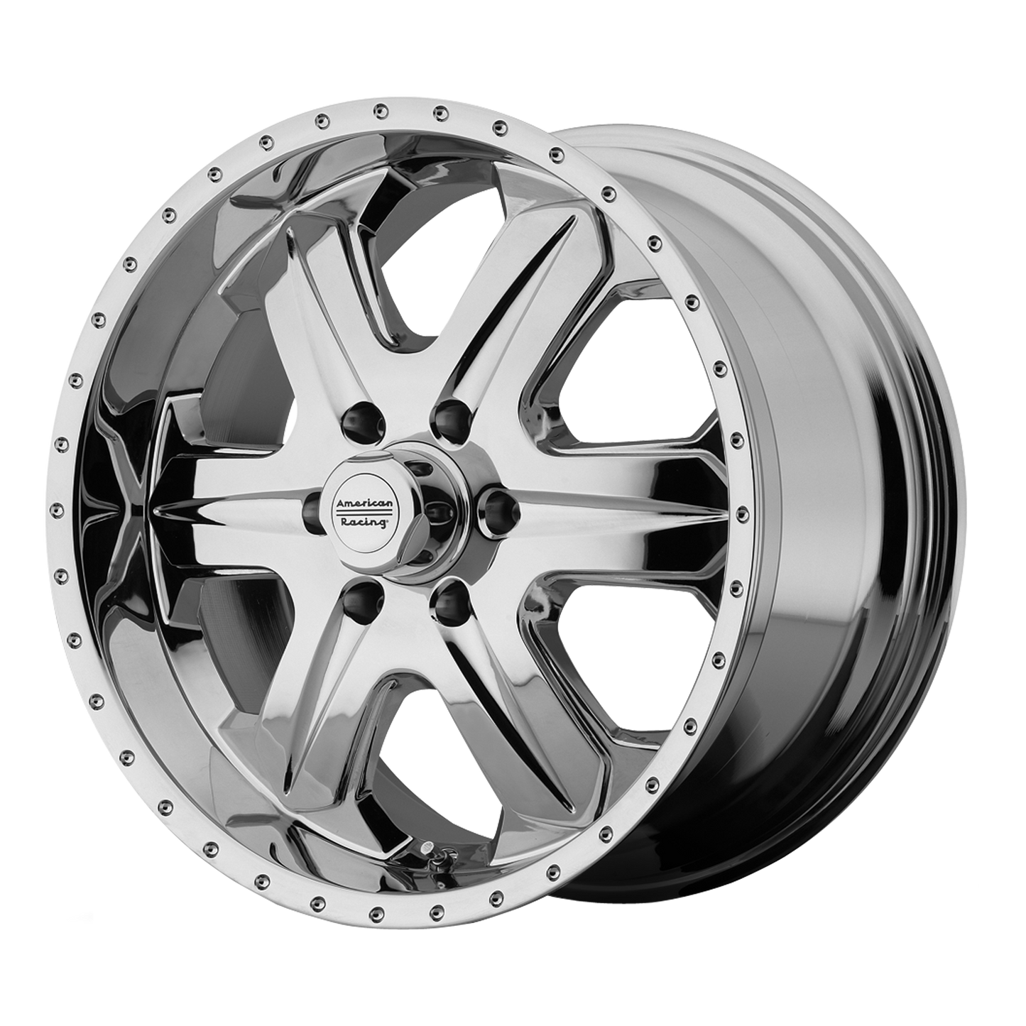 20x8.5 American Racing AR619 Chrome Wheel 6x5.5 (18mm)