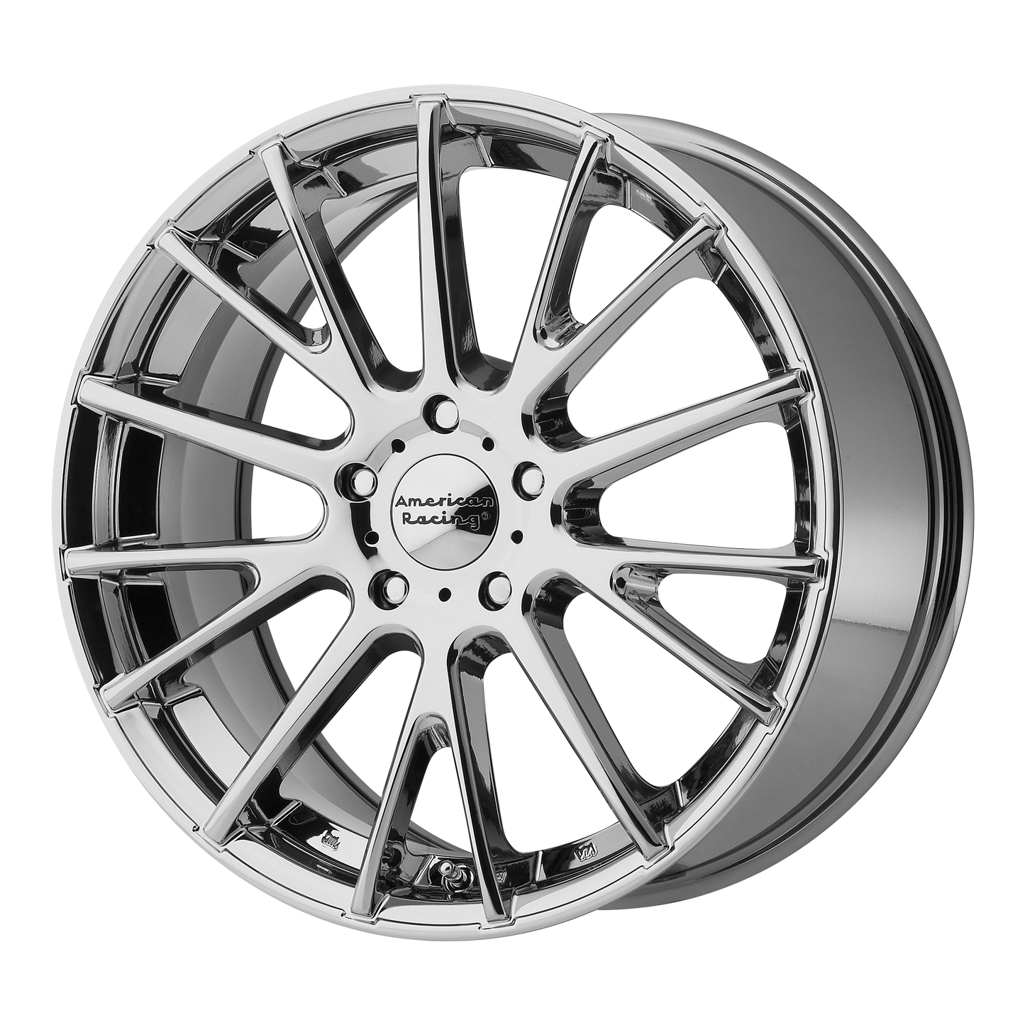 16x7 American Racing AR904 PVD Wheel 5x4.5 (40mm)