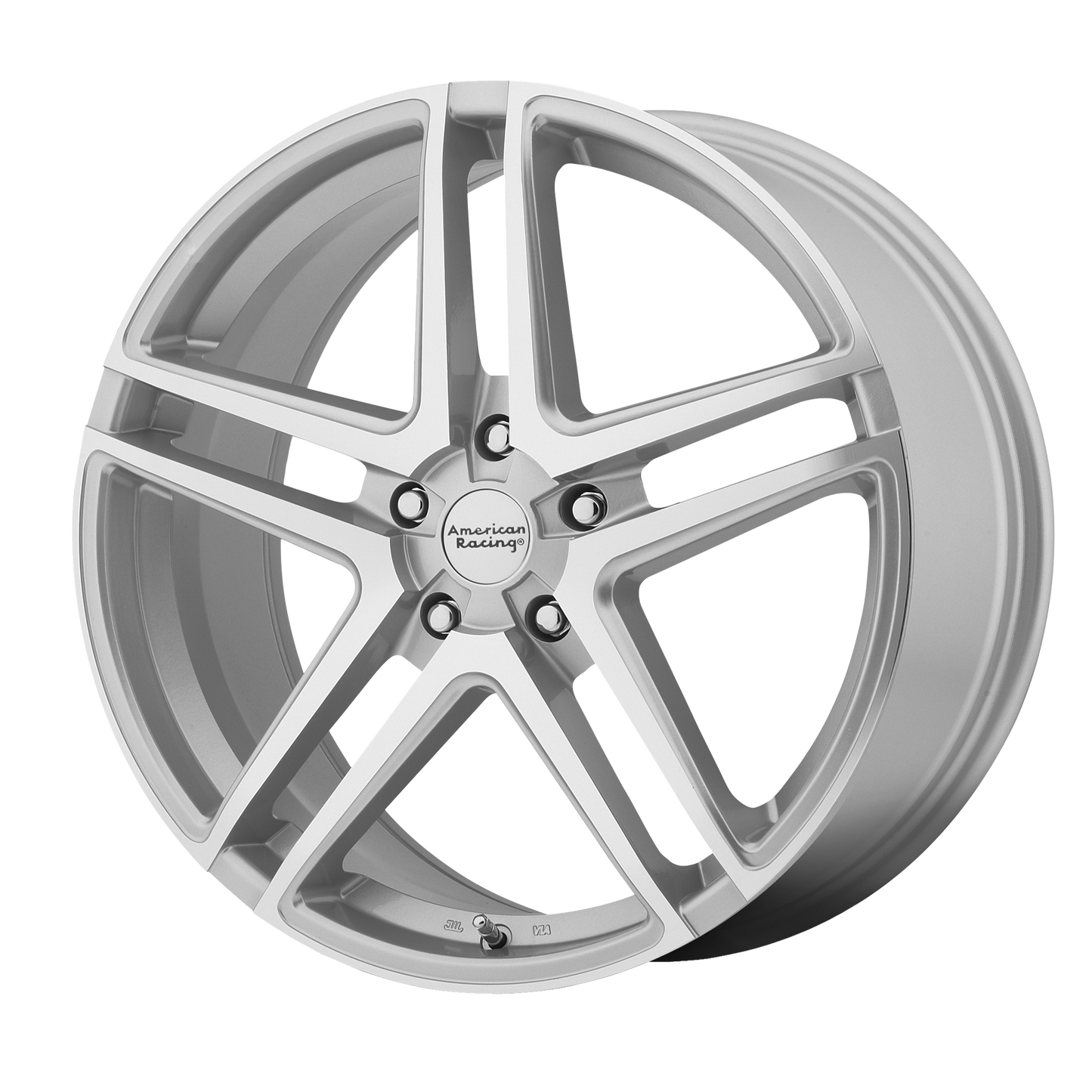 15x7 American Racing AR907 Bright Silver Machined Face Wheel 5x4.5 (35mm)