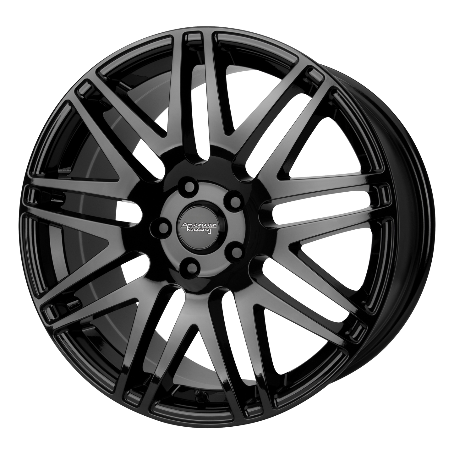 18x8 American Racing AR928 Gloss Black Wheel 5x112 (40mm)