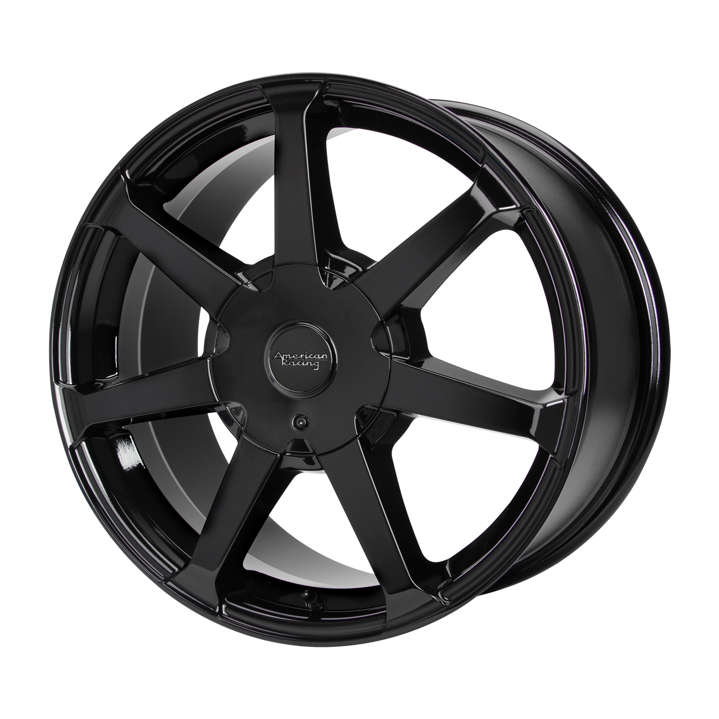 18x8 American Racing AR930 Gloss Black Wheel 5x108/5x4.5 (40mm)