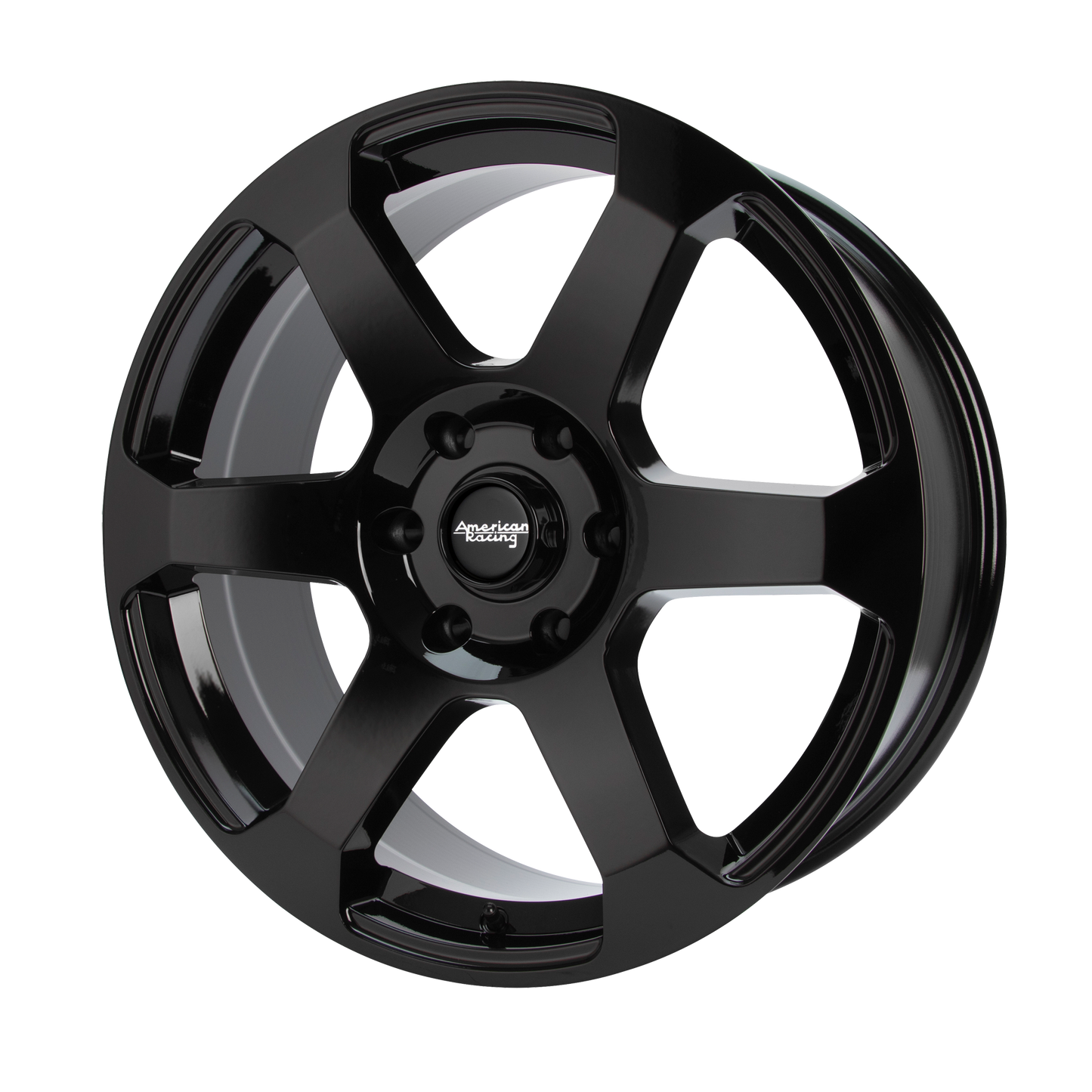 18x8.5 American Racing AR931 Gloss Black Wheel 6x5.5 (30mm)
