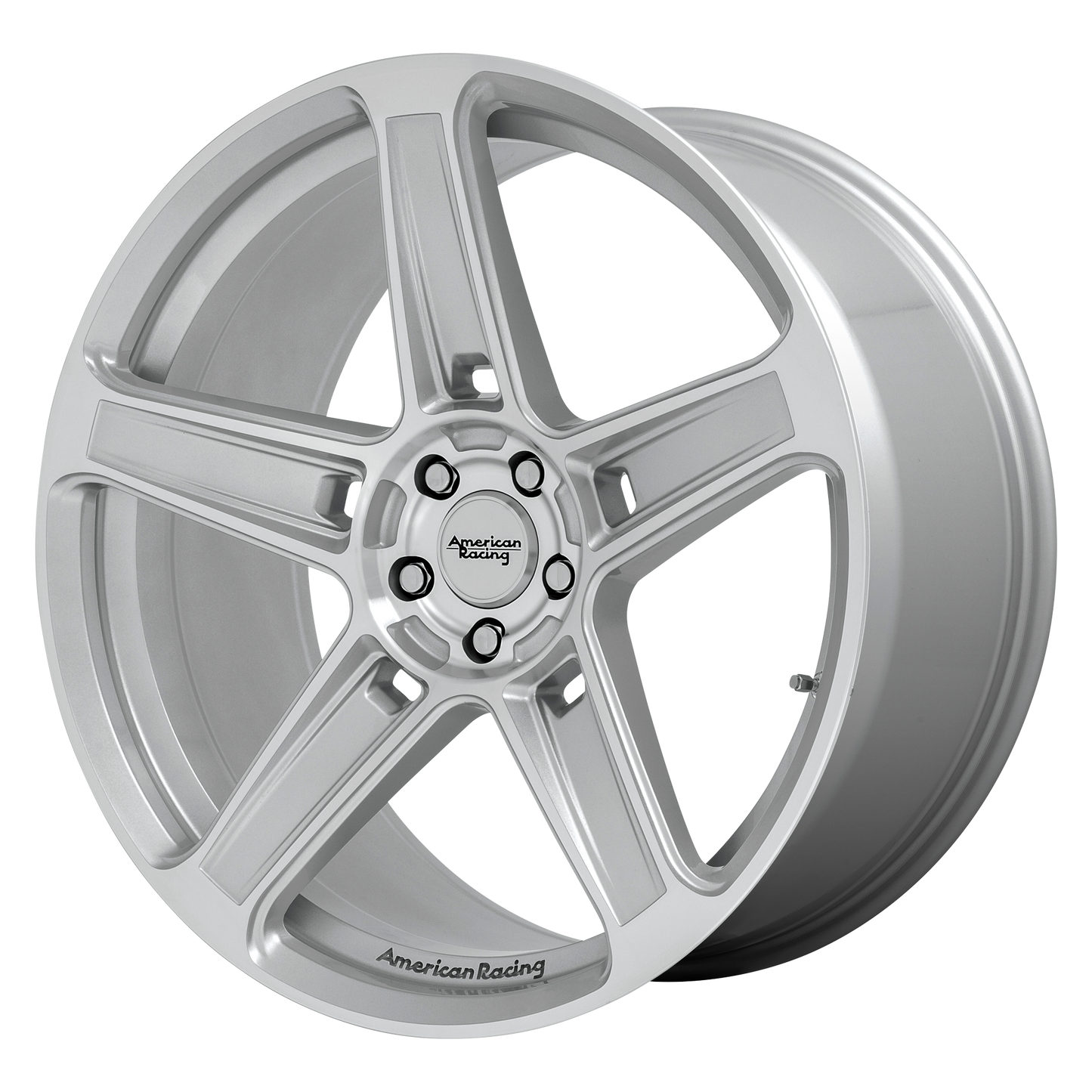 20x9.5 American Racing AR936 HELLION Machined Silver Wheel 5x115 (15mm)