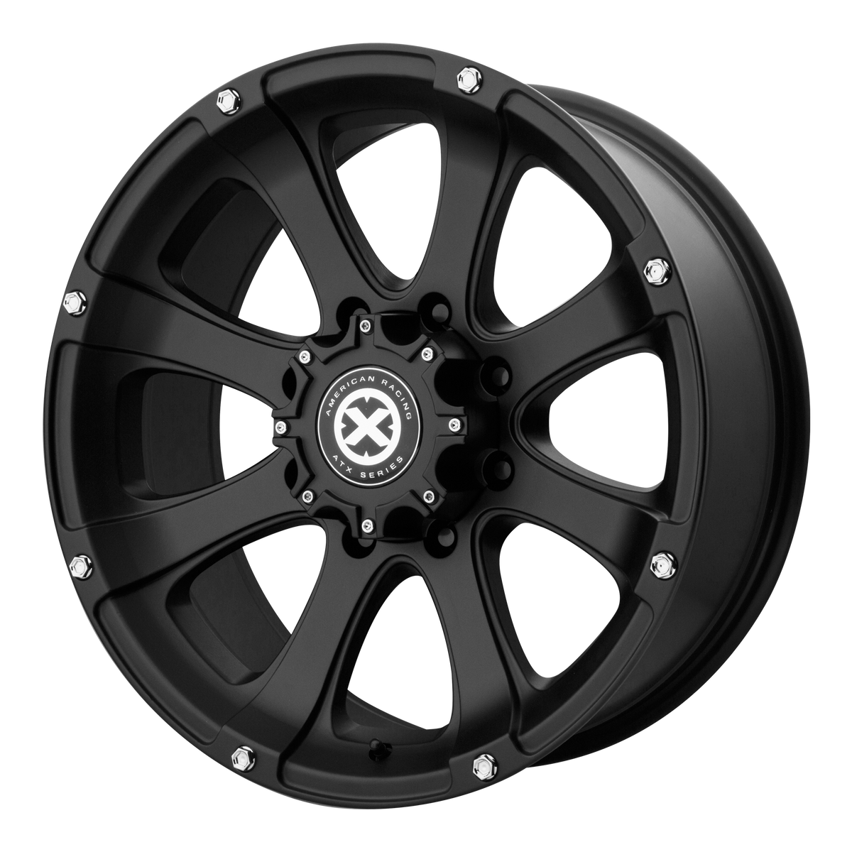 18x9 ATx Series Ax188 LEDGE Cast Iron Black Wheel 5x5 (0mm)