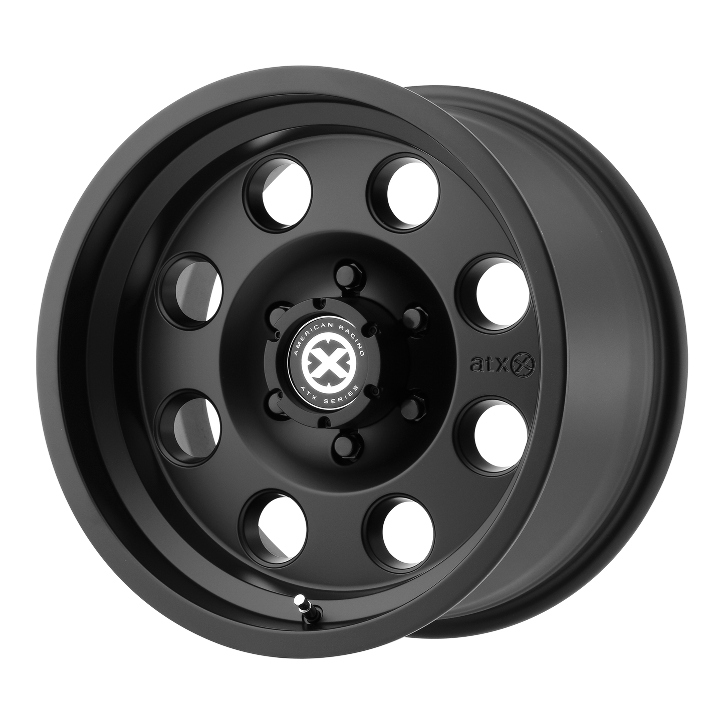 18x9 ATX Series AX199 Satin Black Wheel 5x5 (0mm)