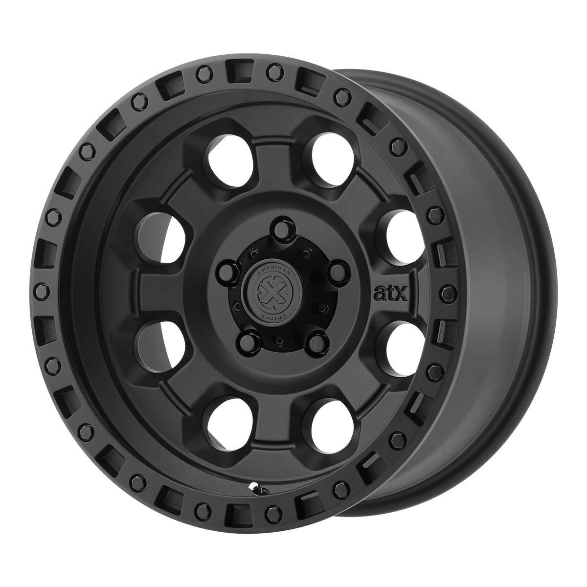 18x9 ATX Series AX201 Cast Iron Black Wheel 8x170 (0mm)