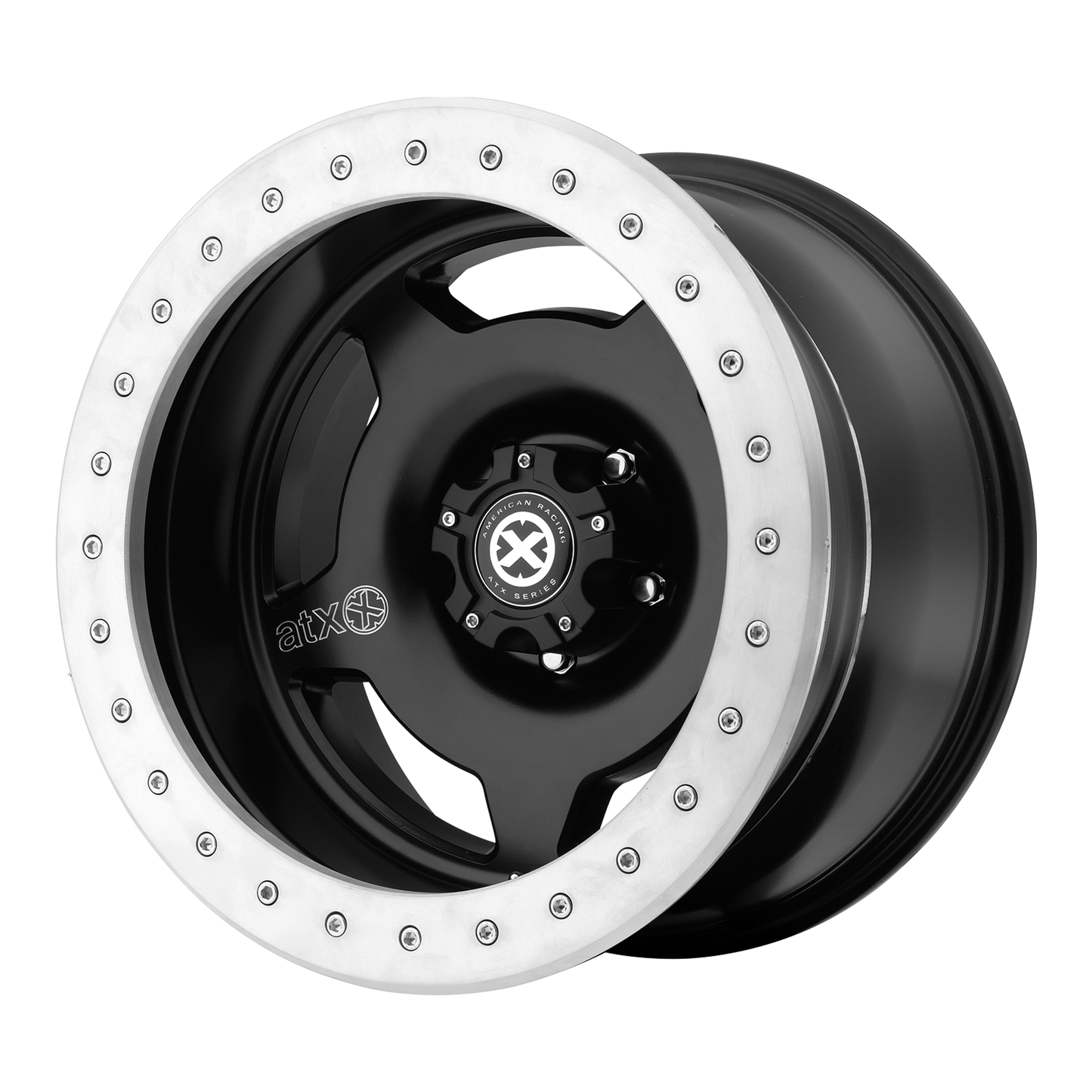 15x9 ATX Series AX756 Satin Black Wheel 5x5.5 (-38mm)