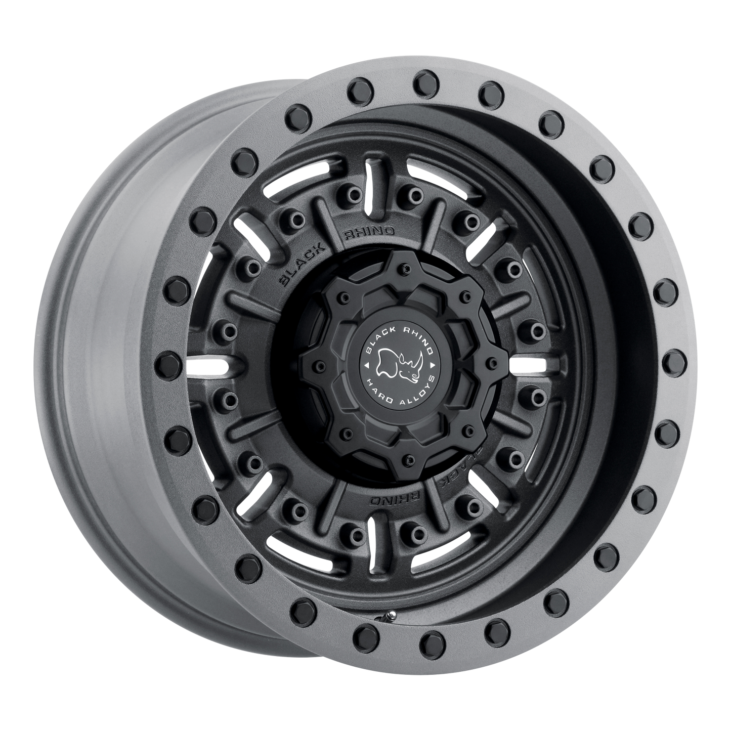 20x9.5 Black Rhino Abrams Textured Matte Gunmetal Wheel 5x150 (12mm)