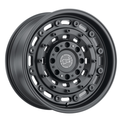 20x9.5 Black Rhino Hard Alloys Arsenal Textured Matte Black Wheel 5x5 (-18mm)