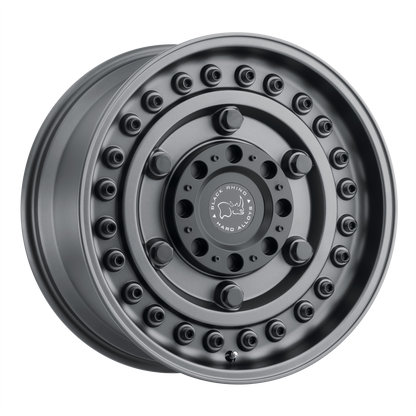 18x9.5 Black Rhino ARMORY GUN BLACK Wheel 6x135 (6mm)