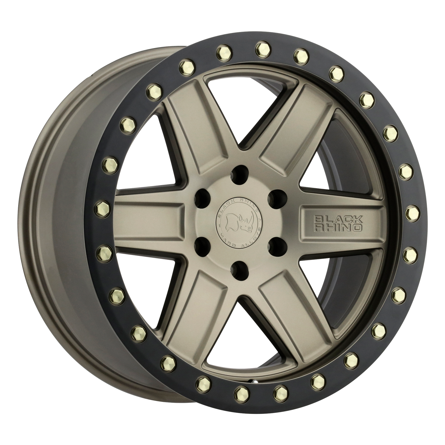 17x9 Black Rhino ATTICA MATTE BRONZE W/ BLACK RING Wheel 6x5.5 (12mm)