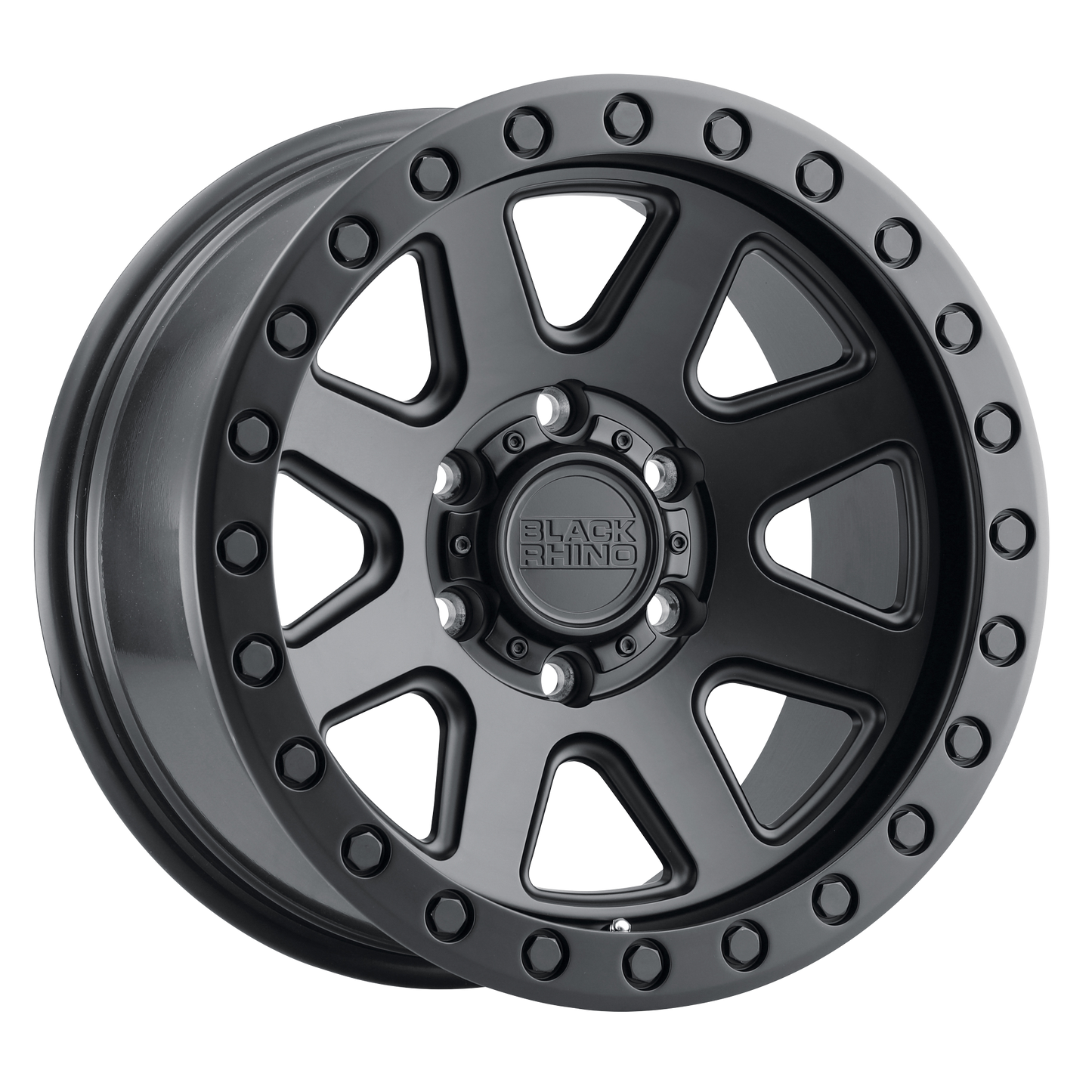 17x8.5 Black Rhino BAKER MATTE BLACK Wheel 6x4.5 (0mm)