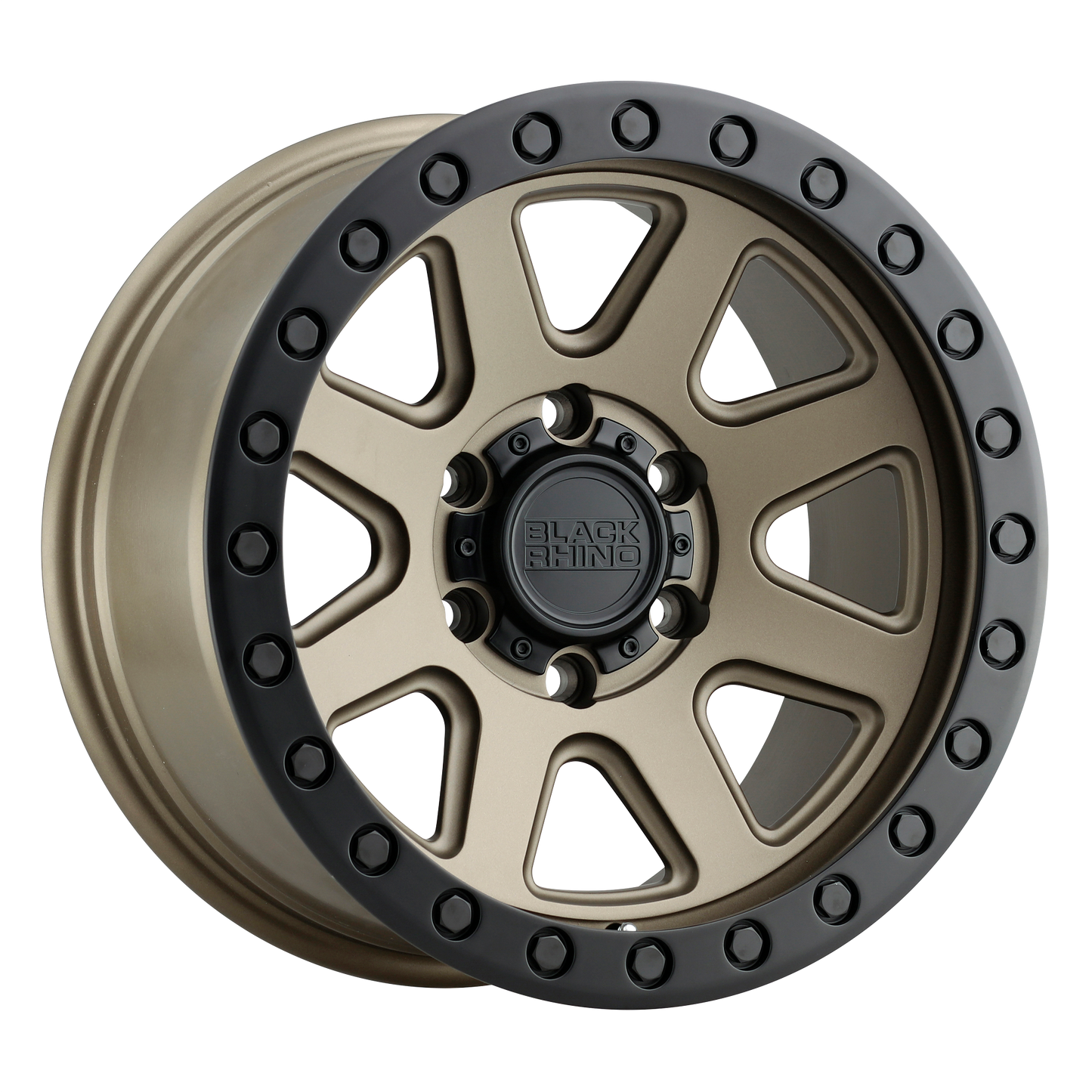 20x9 Black Rhino BAKER MATTE BRONZE W/ BLACK RING Wheel 6x120 (12mm)