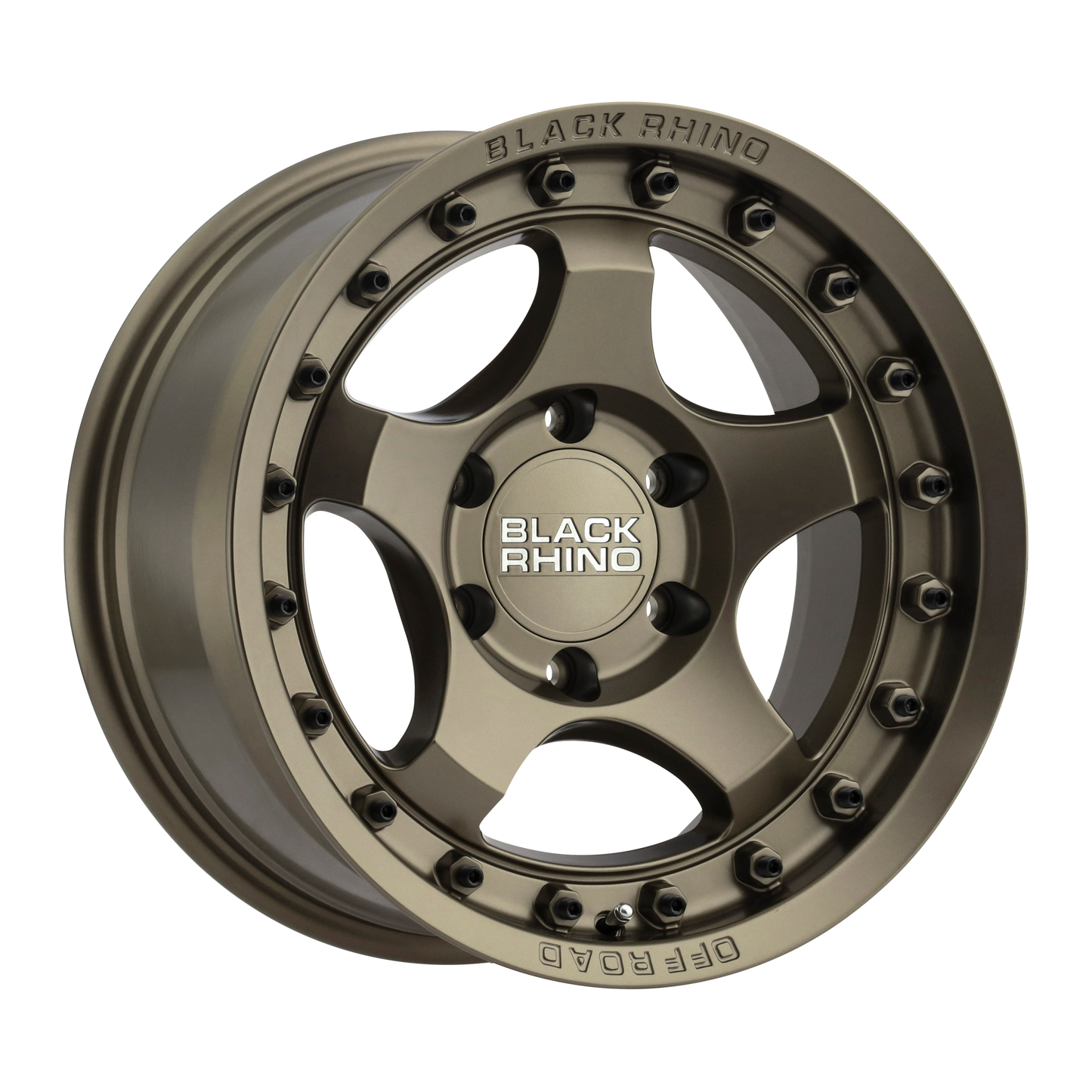 16x8 Black Rhino BANTAM MATTE BRONZE Wheel 6x5.5 (-10mm)