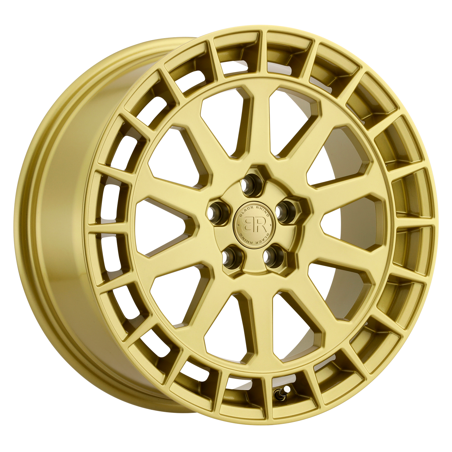 17x8.5 Black Rhino BOxER GLOSS GOLD Wheel 6x4.5 (12mm)
