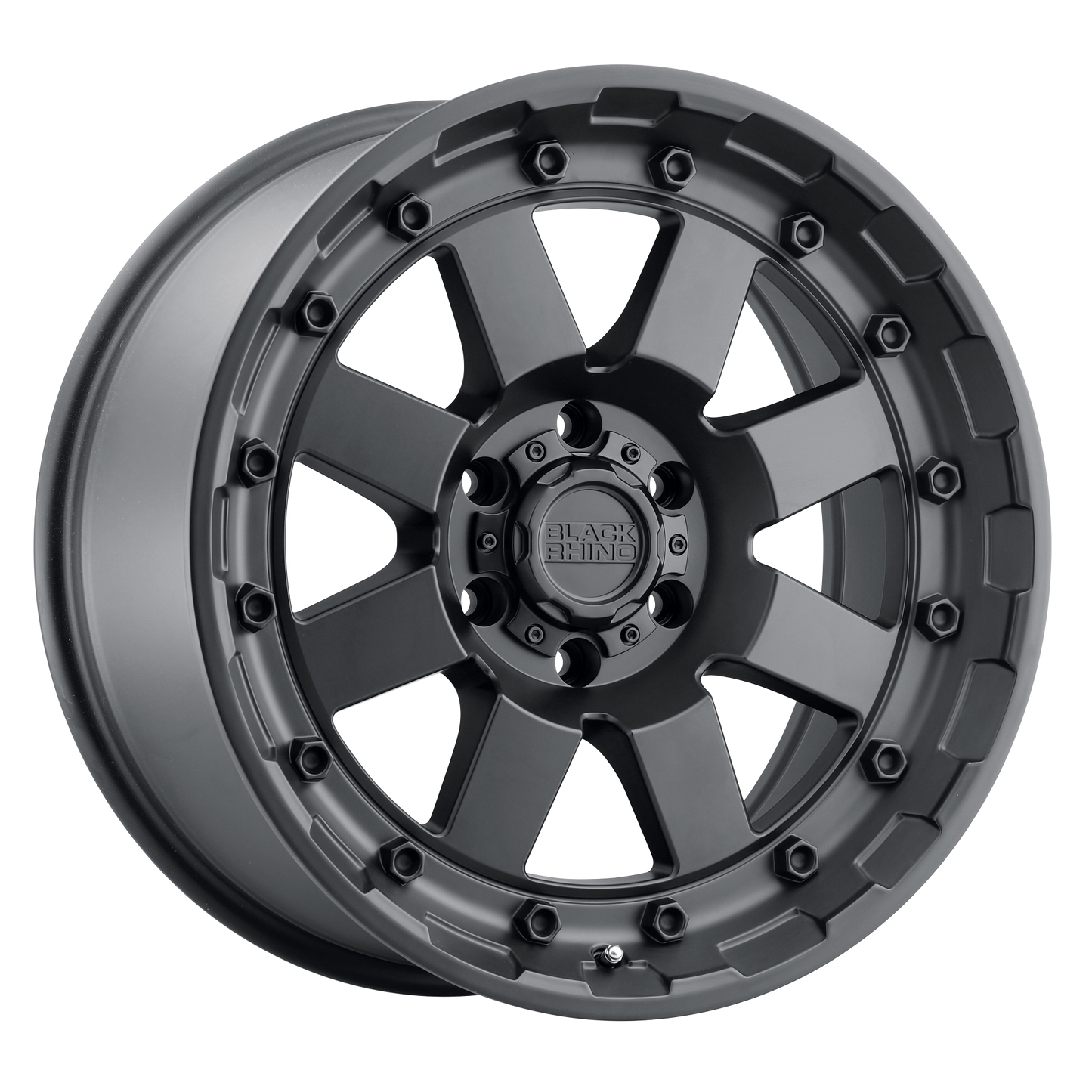 20x9 Black Rhino CLEGHORN MATTE BLACK Wheel 8x180 (-18mm)