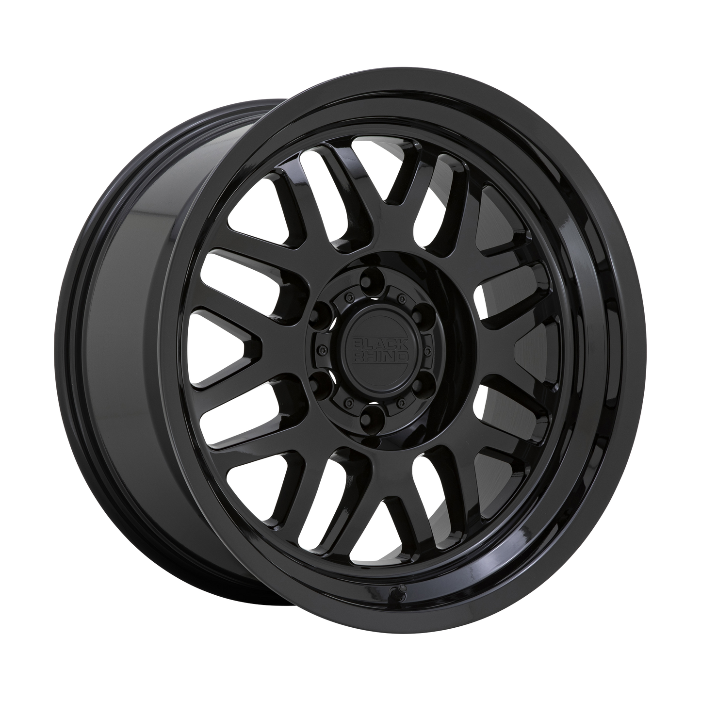 18x9.5 Black Rhino Delta Gloss Black Wheel 6x4.5 (12mm)
