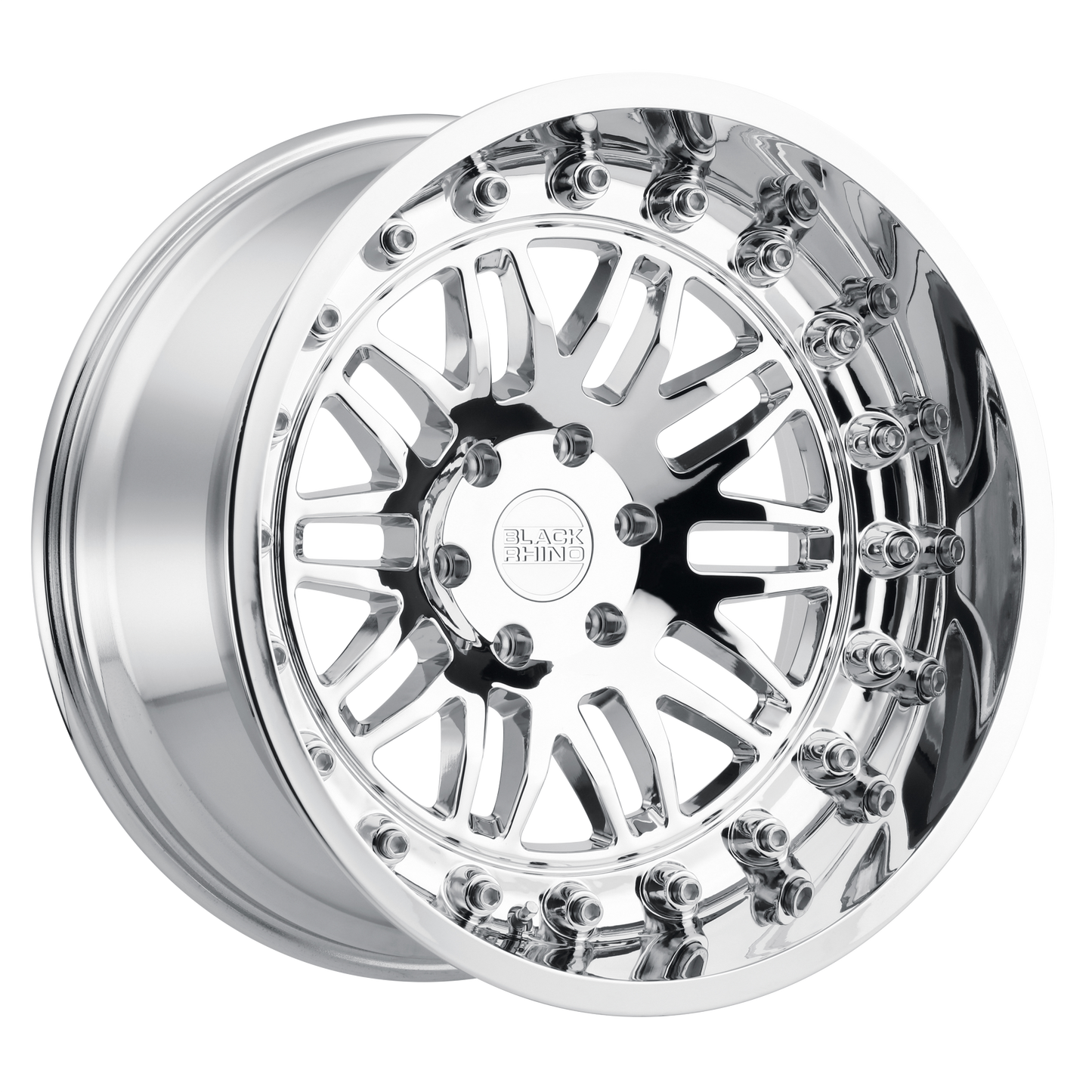 20x11.5 Black Rhino FURY PVD Wheel 5x5 (-44mm)