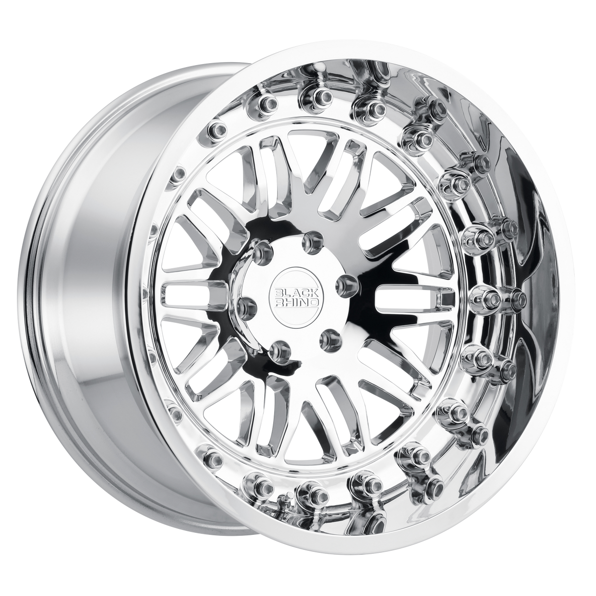 20x9.5 Black Rhino FURY PVD Wheel 5x5 (-18mm)
