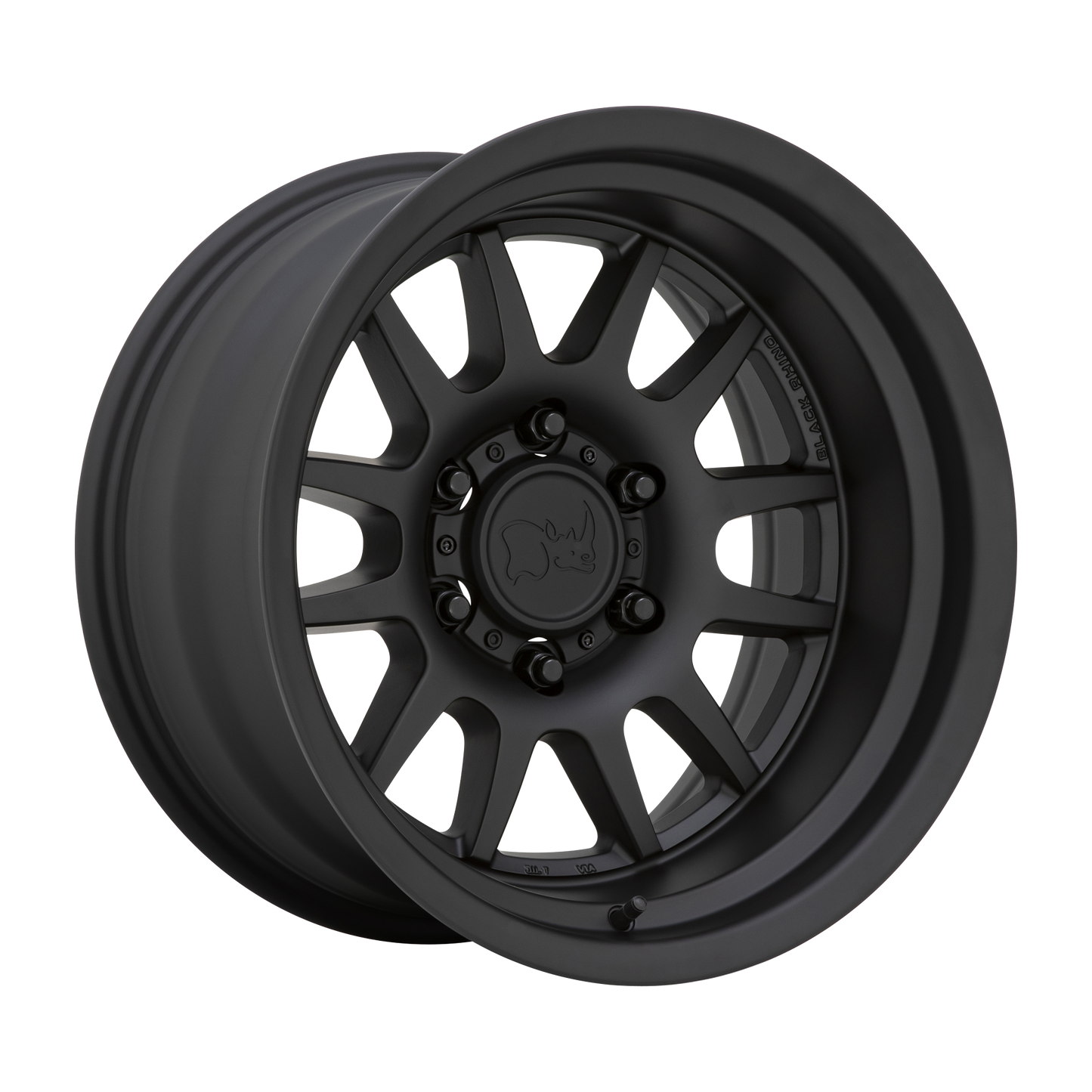 16x8.5 Black Rhino Guide Matte Black Wheel 6x5.5 (-10mm)