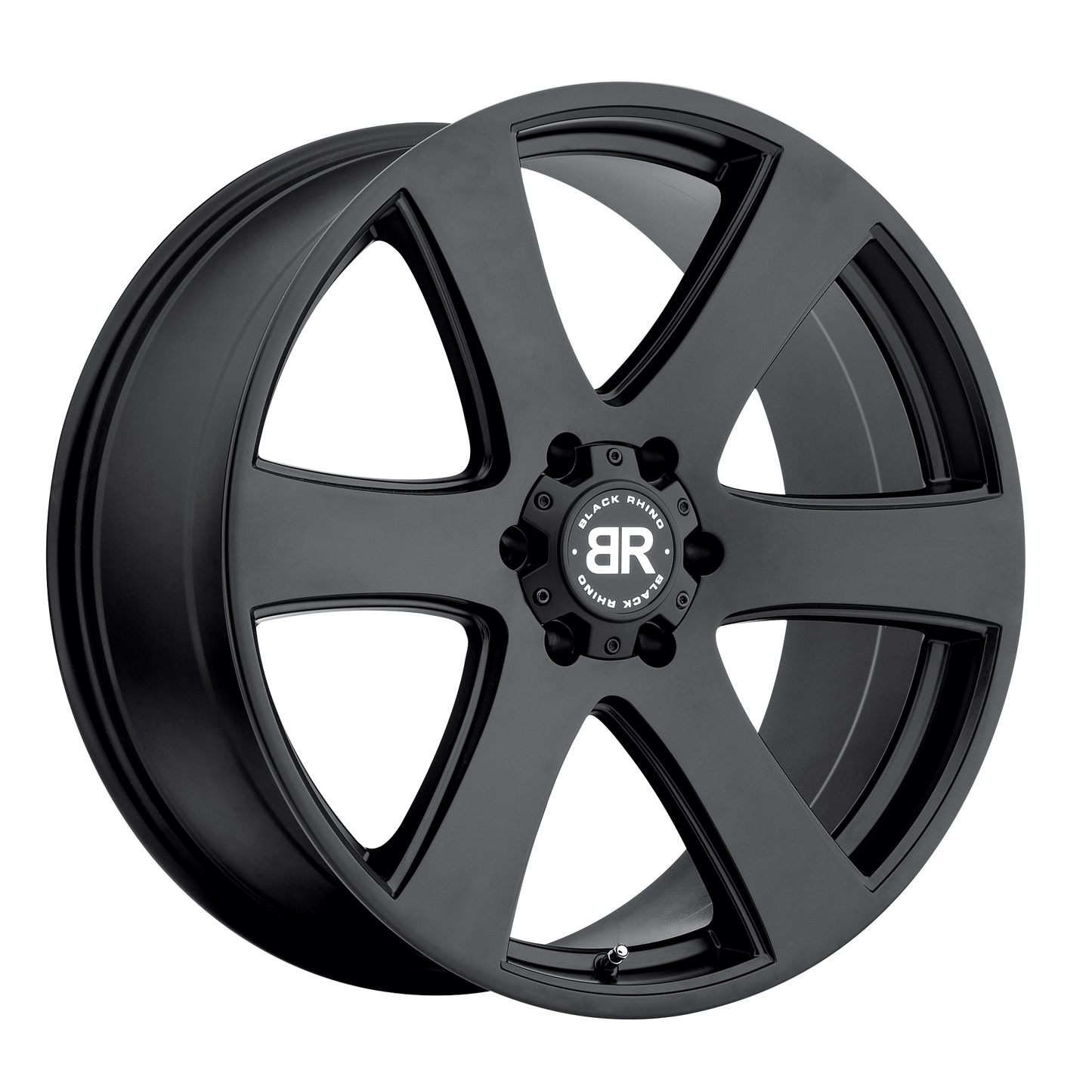 20x8.5 Black Rhino HAKA MATTE BLACK Wheel 6x5.5 (15mm)