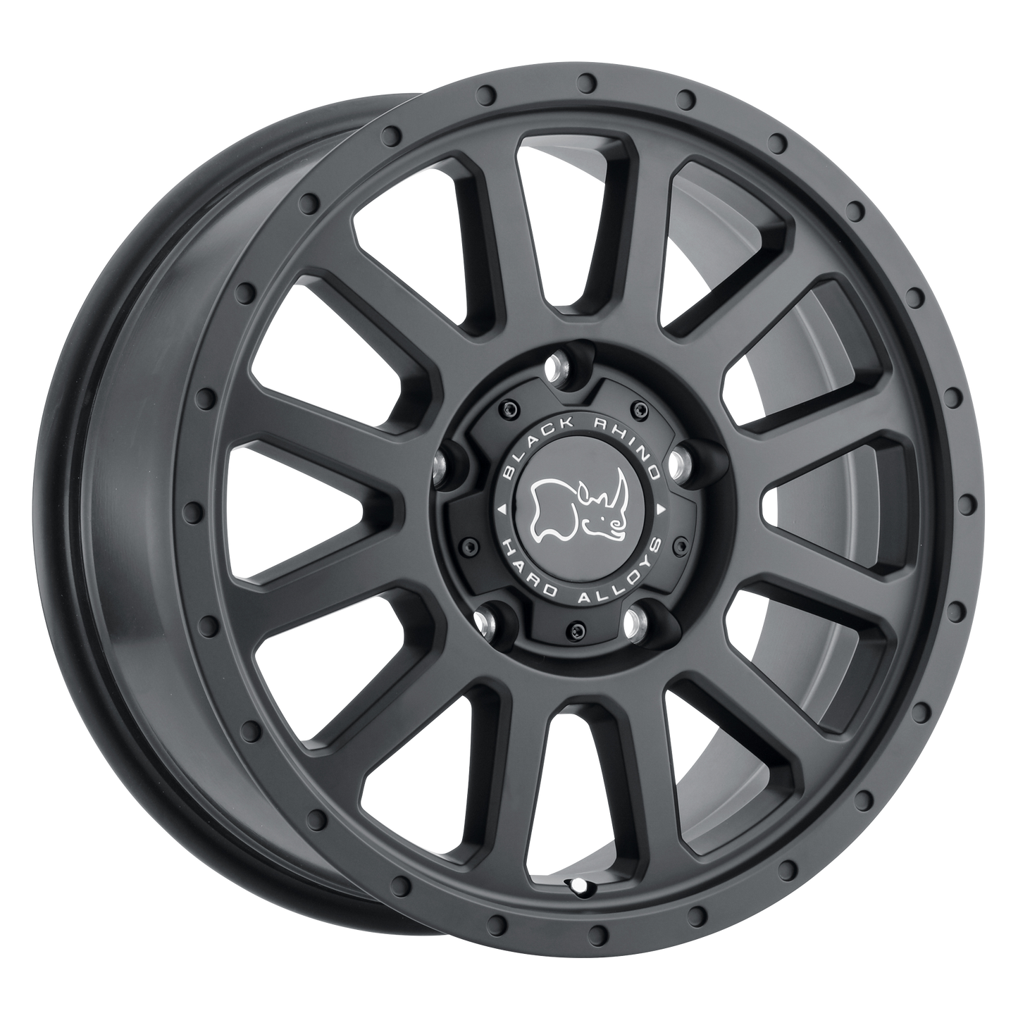 16x7.5 Black Rhino HAVASU MATTE BLACK Wheel 5x160 (45mm)