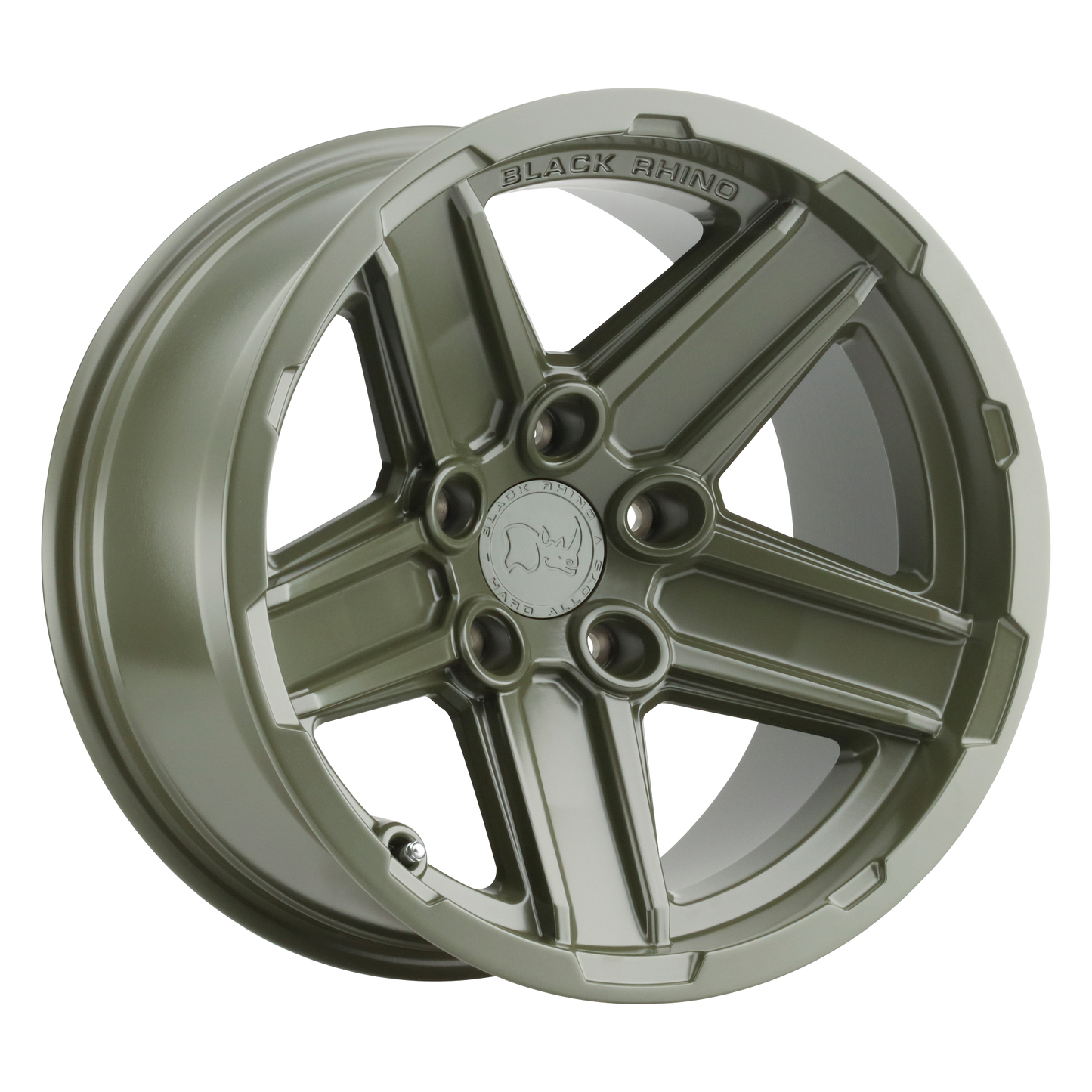 20x9.5 Black Rhino RECON OLIVE DRAB GREEN Wheel 5x5 (-32mm)