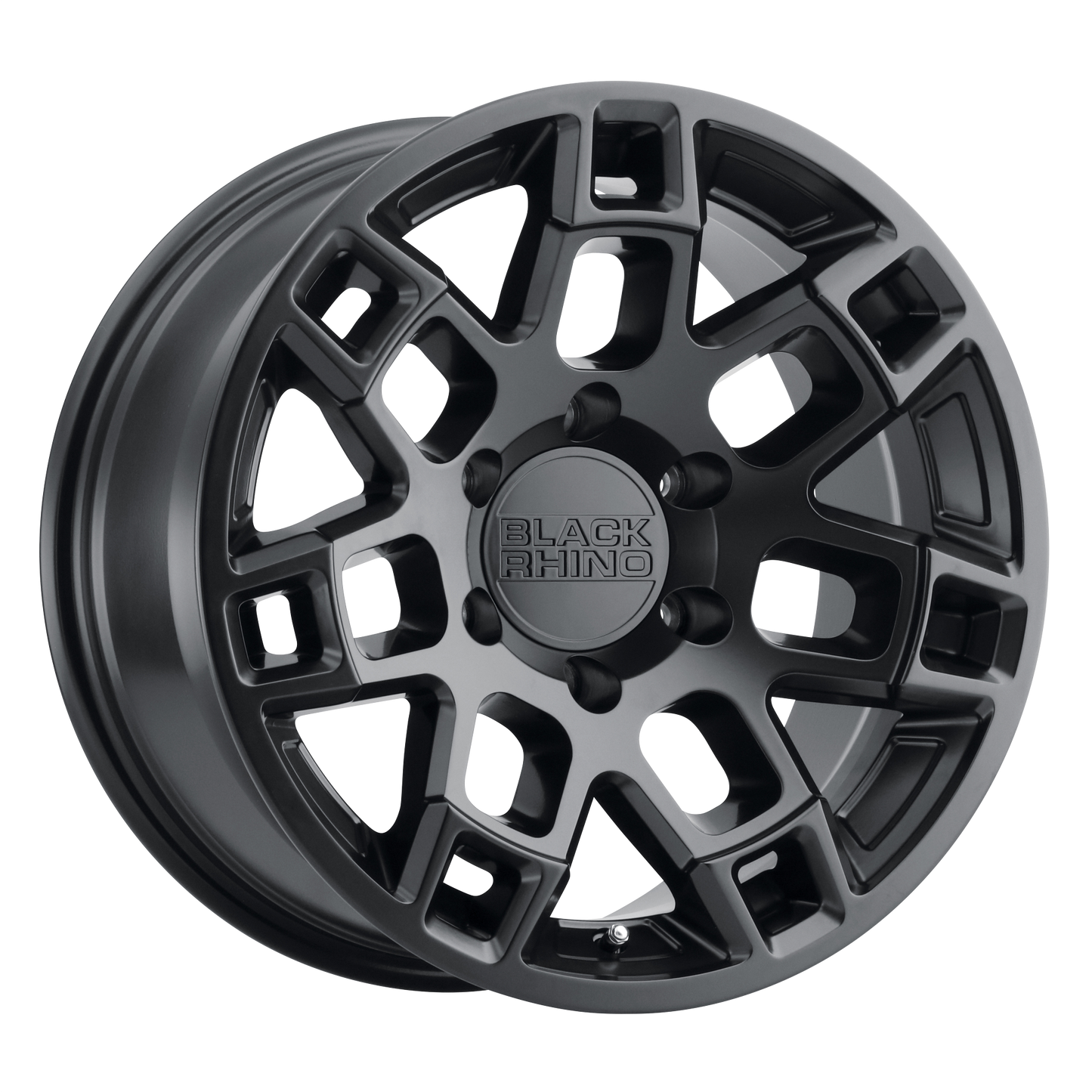 20x9 Black Rhino RIDGE MATTE BLACK Wheel 5x5 (2mm)