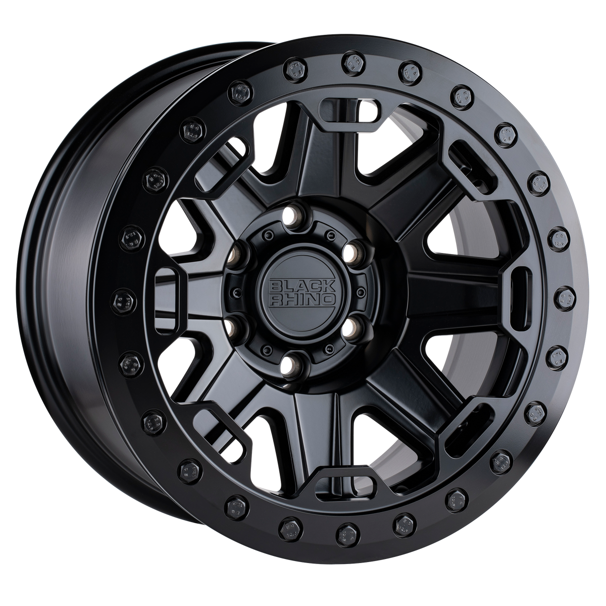17x8.5 Black Rhino RIFT MATTE BLACK Wheel 8x170 (-38mm)